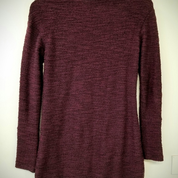 🍂🍁Purple Cowl Neck Sweater - Picture 2 of 3